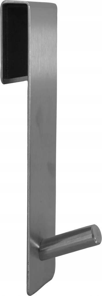 Ezüst Színű, Felakasztható, Masszív Törülközőtartó Akasztó, Kabinra/ajtóra, Fúrás Nélkül