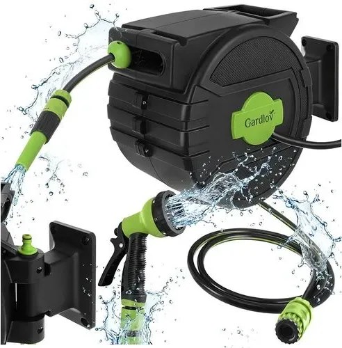 Automatikus kerti tömlőtekercselő - Gardlov - 20 m