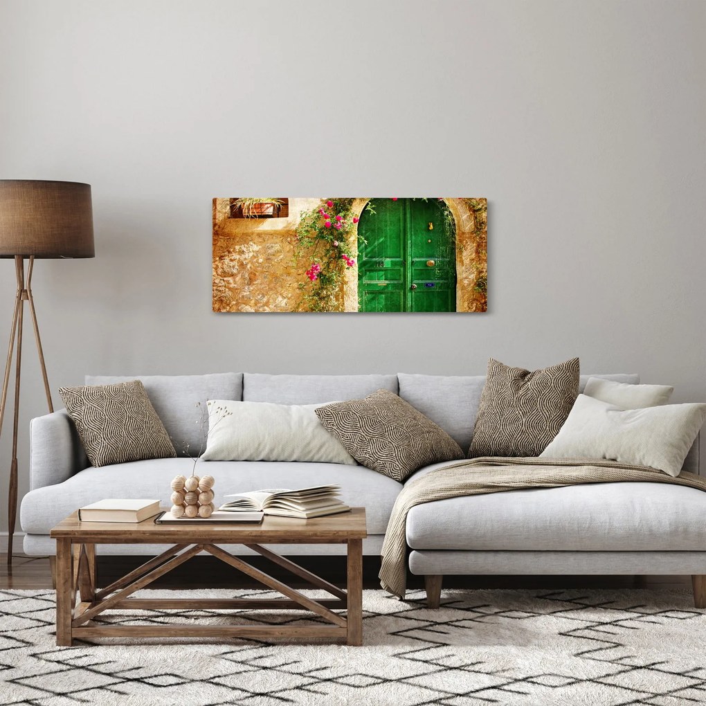 Egy régi ajtó képe (120x50 cm)