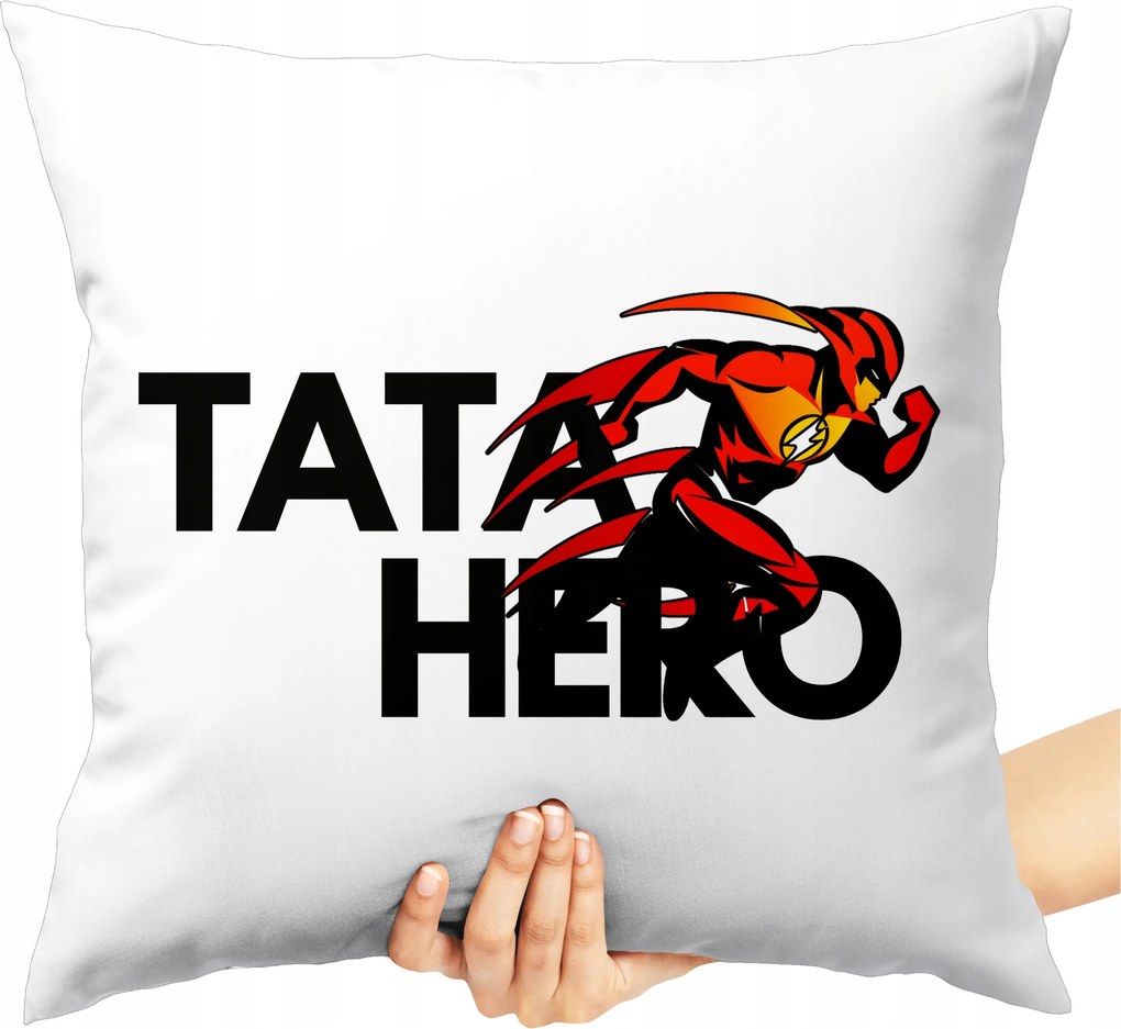 Apa Mintás Párna Hős Szuperhős Tökéletes Ajándék Apák Napjára