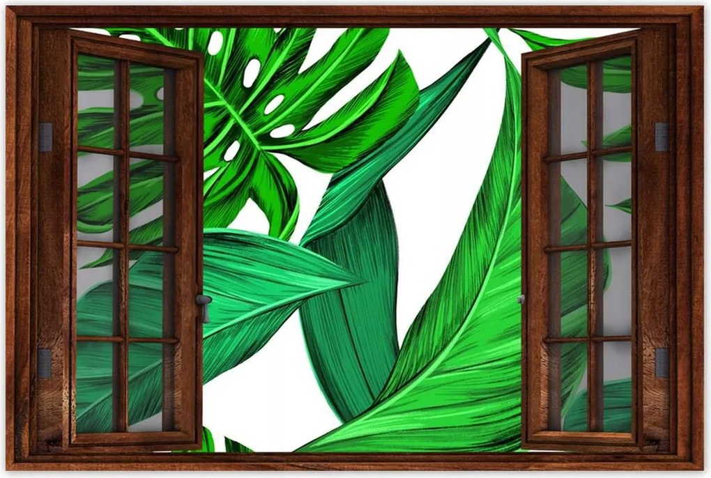 Poszterek 60x40 Zamatos Monstera Trópusok