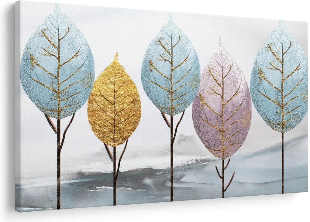 Kép - Dizájnos fák (90x60 cm)
