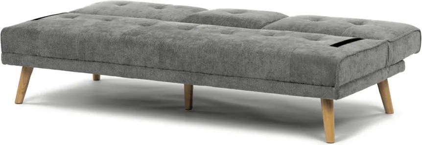 Háromszemélyes kihúzható kanapé, szürke, szövet, ASB-C3034 GREY2