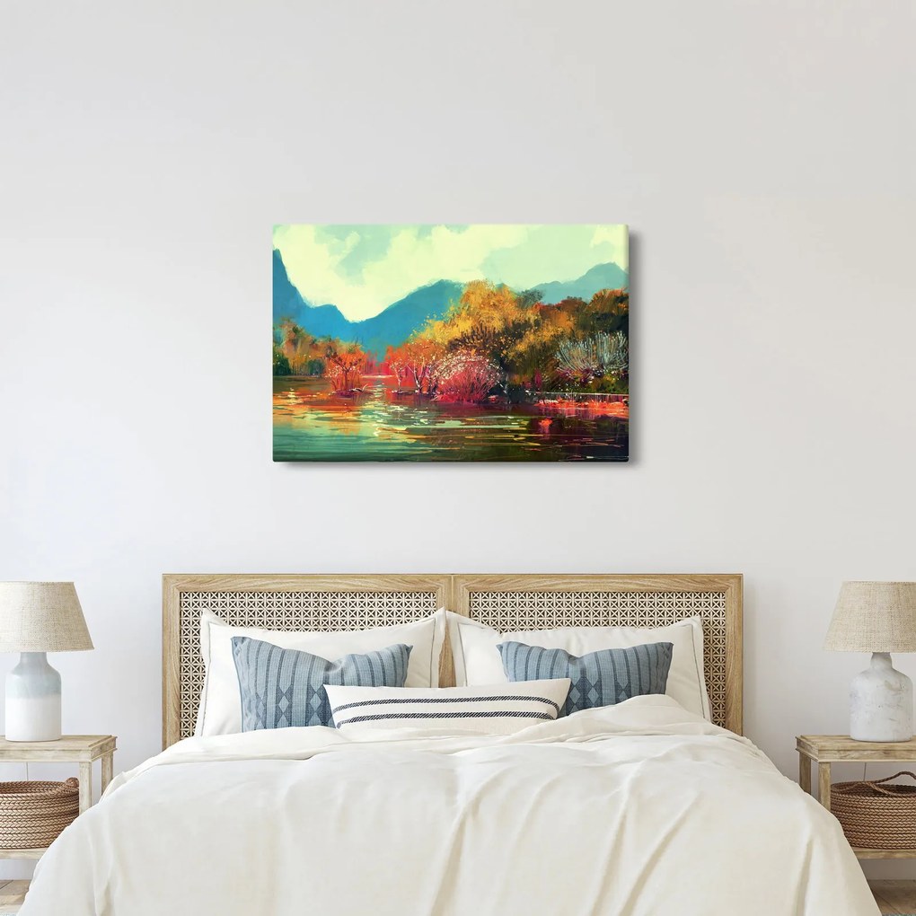 Kép - őszi színek (90x60 cm)
