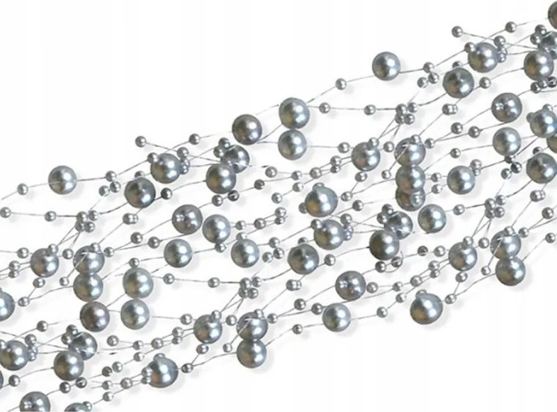 Giralnda Girlandok Karácsonyfadísz Ezüst