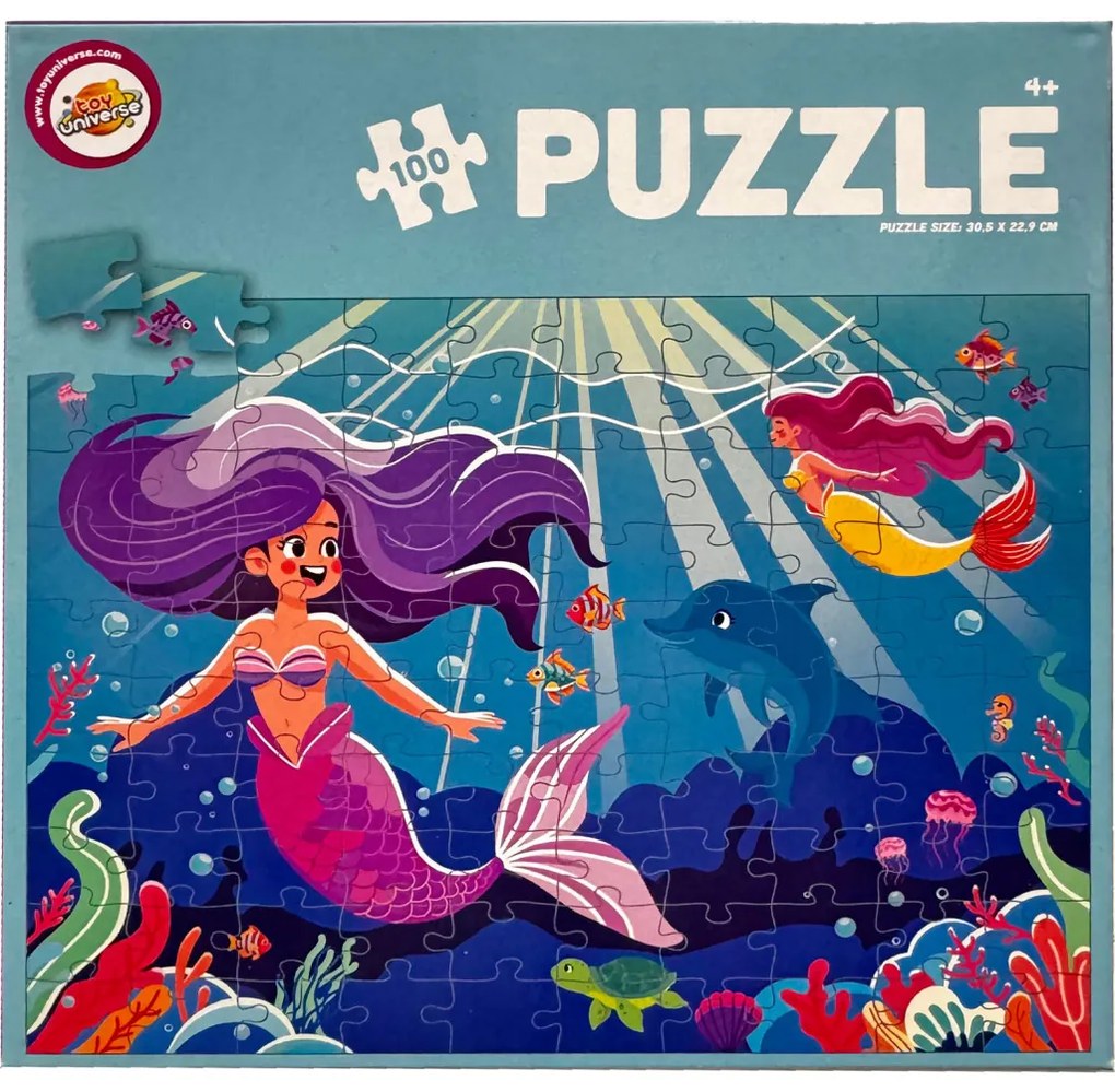 Sellő Deep Sea puzzle 100 db-os