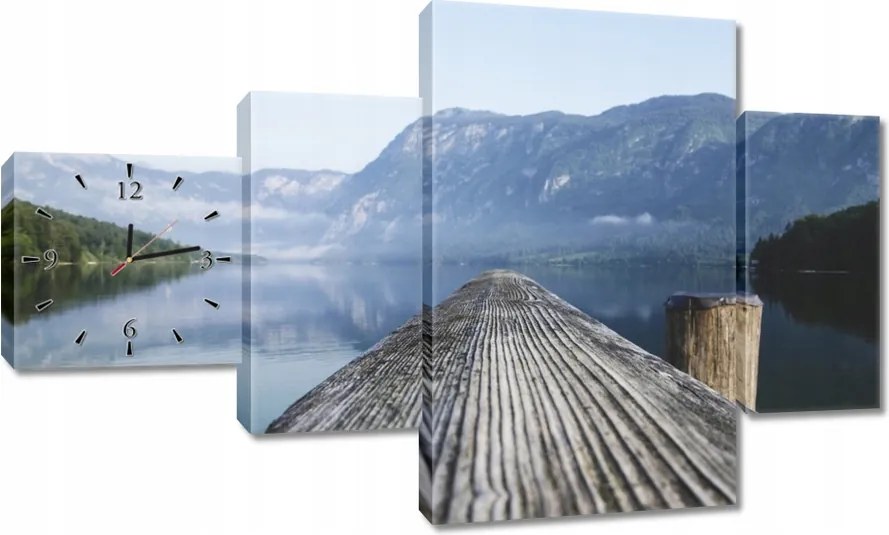 Faliórák 130x80 Hegyi kilátás