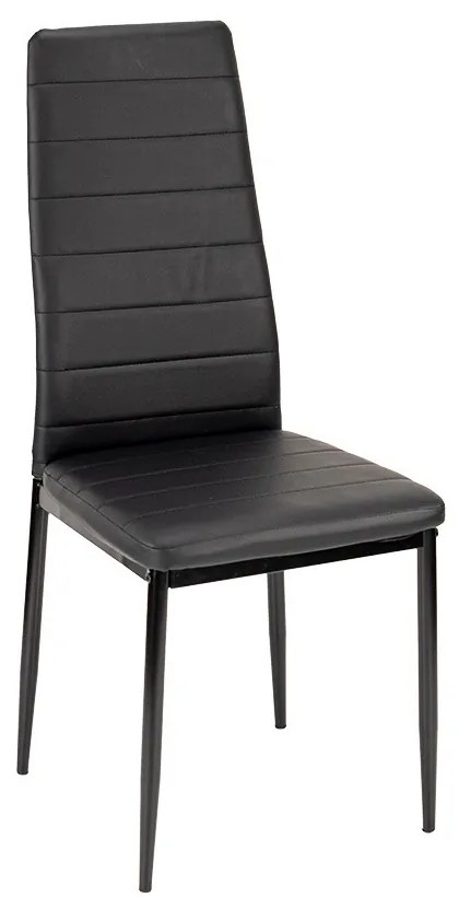 Liana 4+1 étkező garnitúra fekete