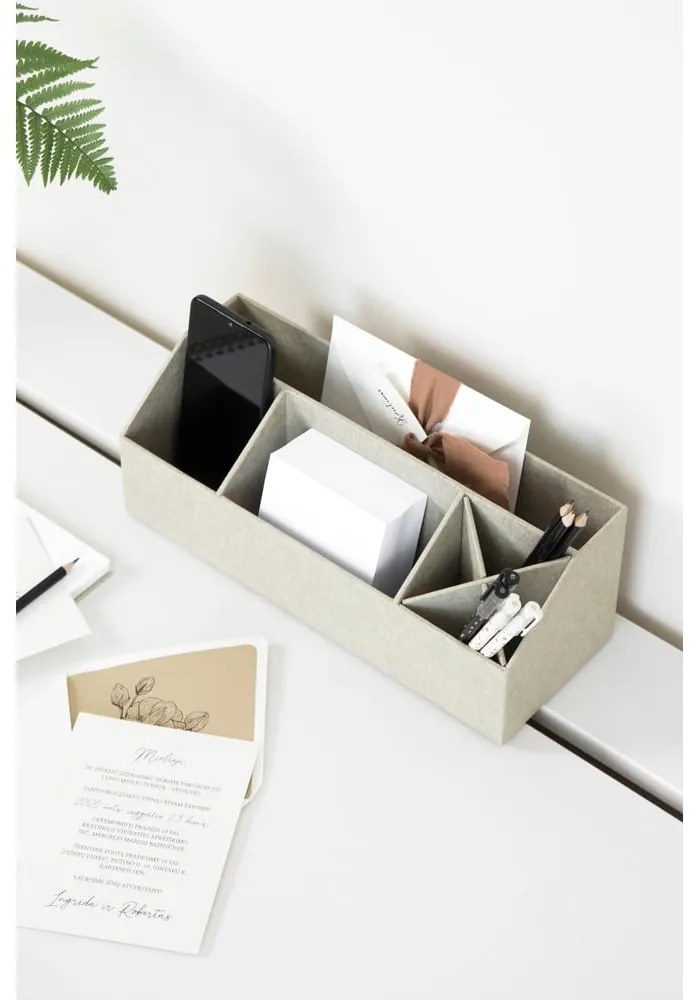 Karton rendszerező írószerekhez Elisa Canvas Paper Laminate – Bigso