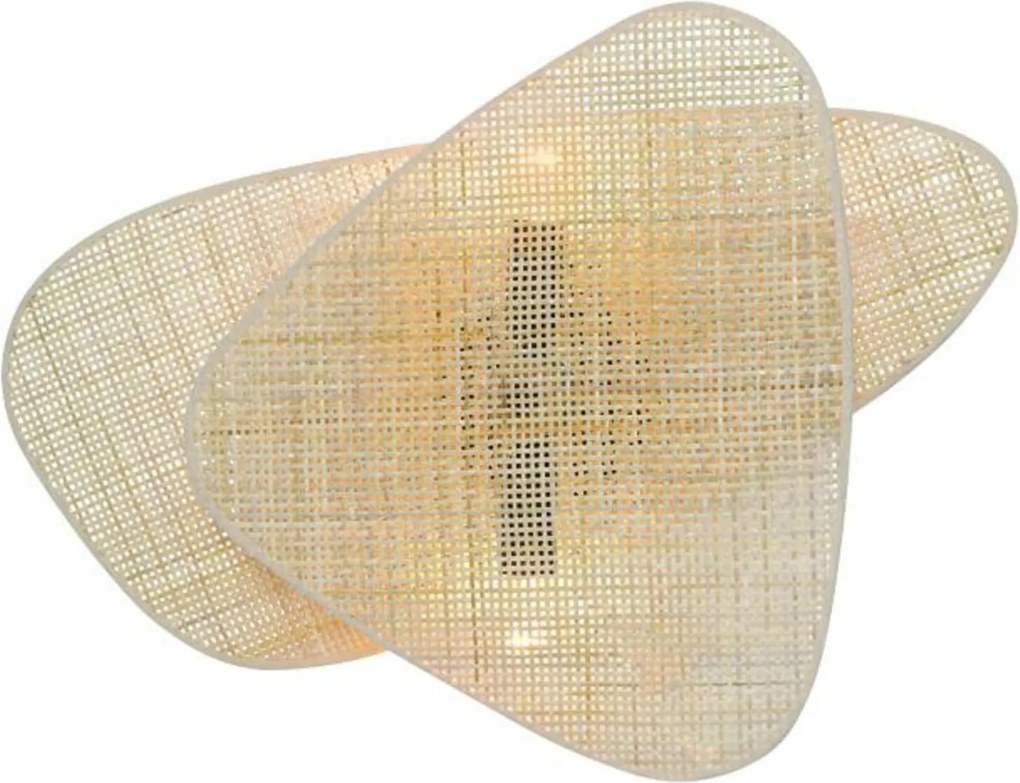 Aca Lighting fali lámpa 2XE14 Skyros rattan 50X35X13CM TF20852WN