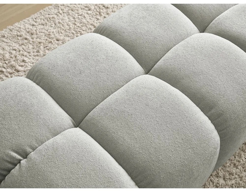 Világosszürke zsenília lábtartó Everest – Bobochic Paris