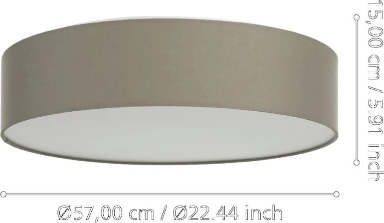 EGLO 900441 ROMAO-Z Ernyős Mennyezeti Lámpa LED IP20