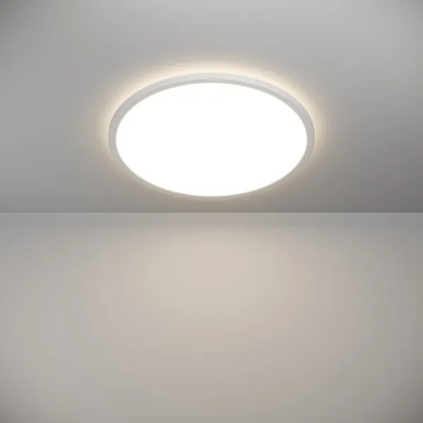 Eglo 901459-LED Dimmelhető fürdőszobai lámpa ROVITO-R 16,8W/230V átm. 50 cm IP44 fehér + távirányító