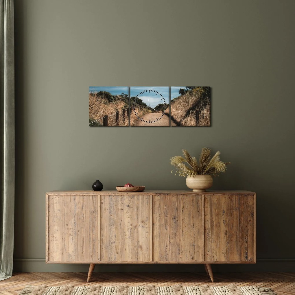 Kép - A járdán (órával) (90x30 cm)