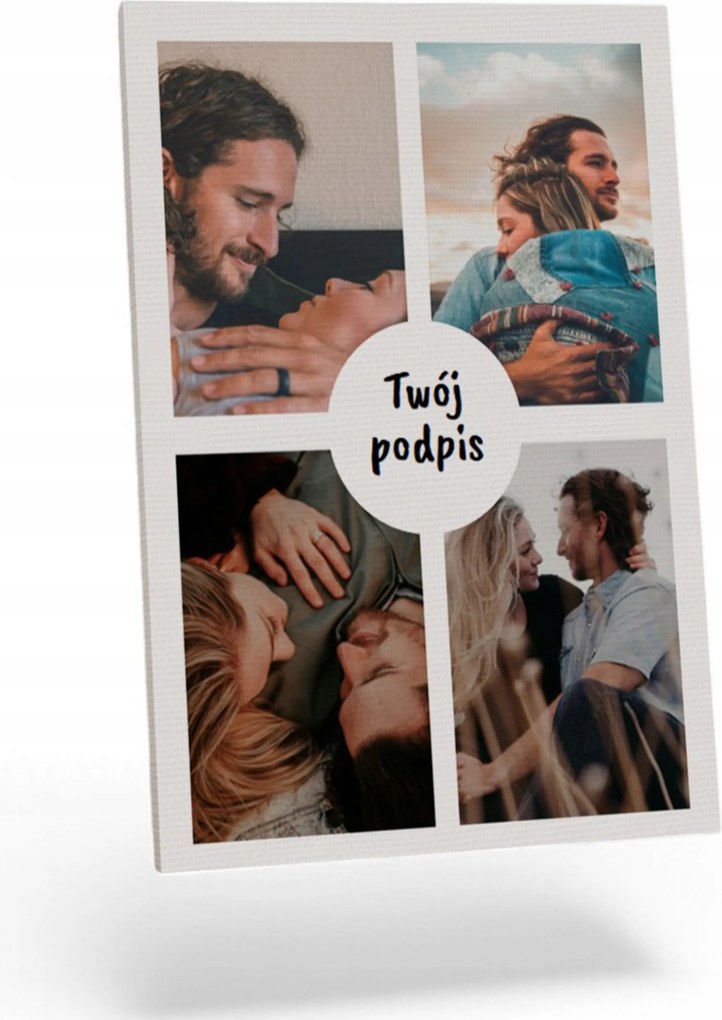 Fotó-vászonkép Az Ön fotója 20x30 Kollázsok Varázsló Minták 4 Fotó