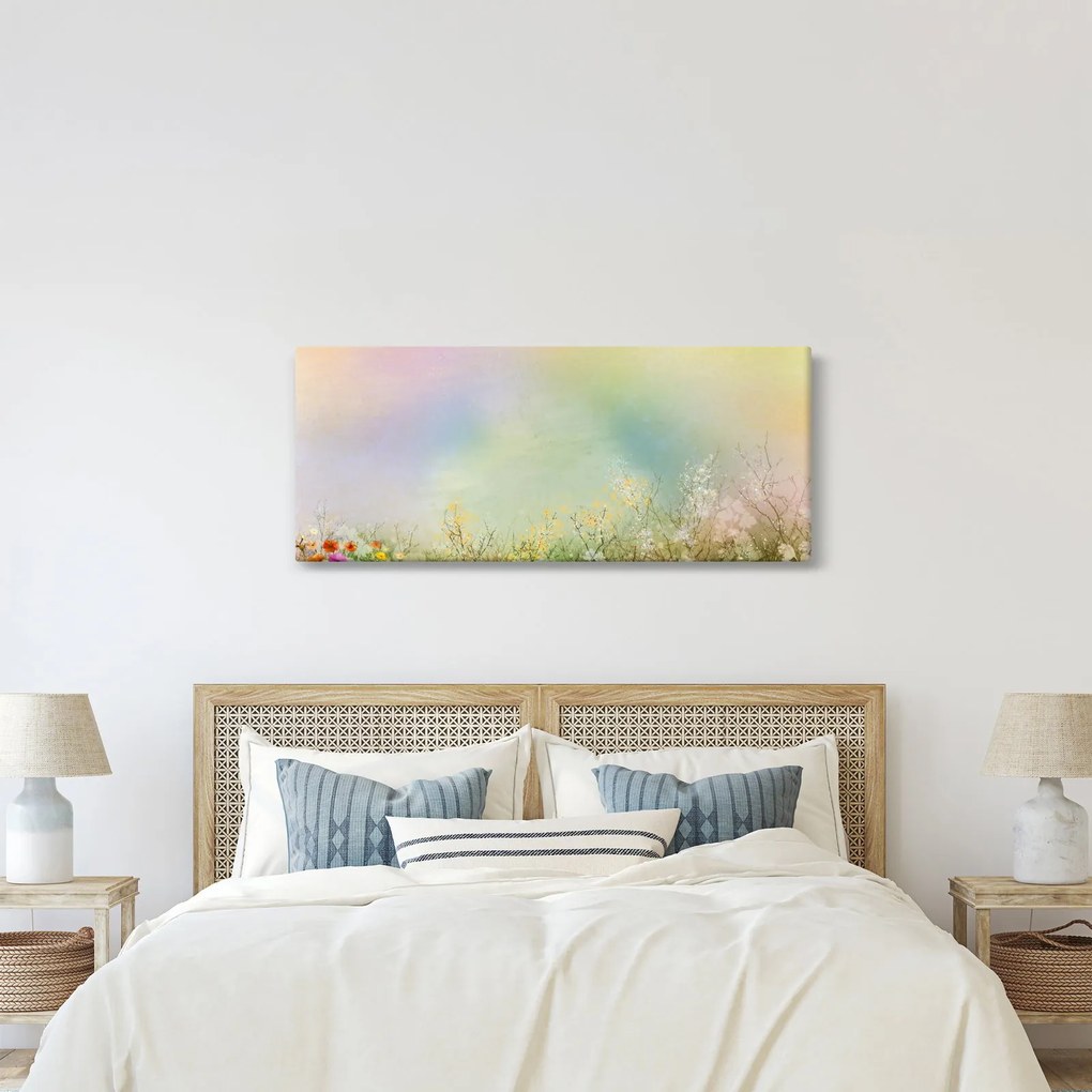 Kép - Festett rét 2 (120x50 cm)
