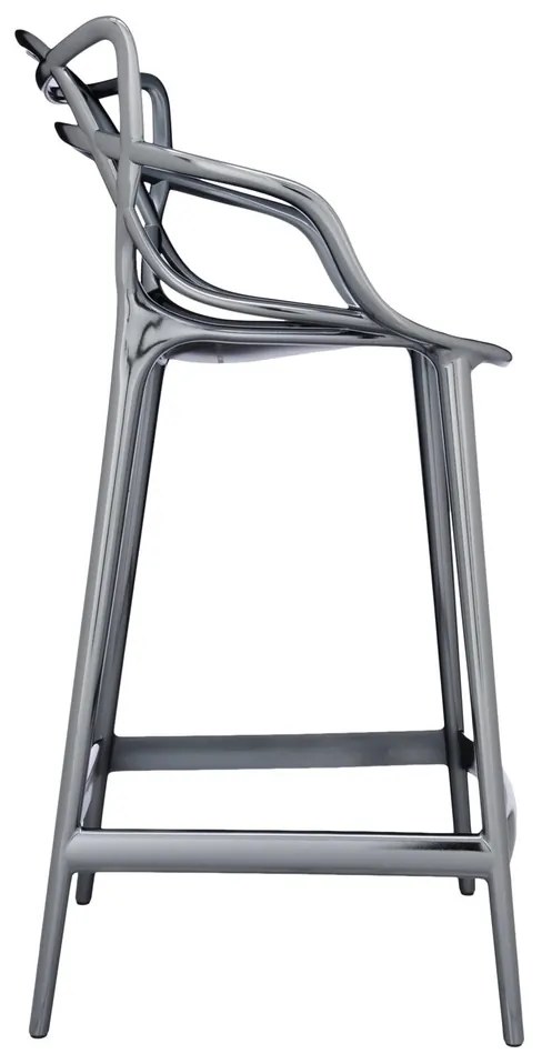 Masters METAL bárszék, magasság 65 cm, több színben - Kartell szín: króm