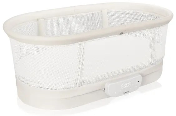 Lionelo - CORAL White kiságy mérleggel