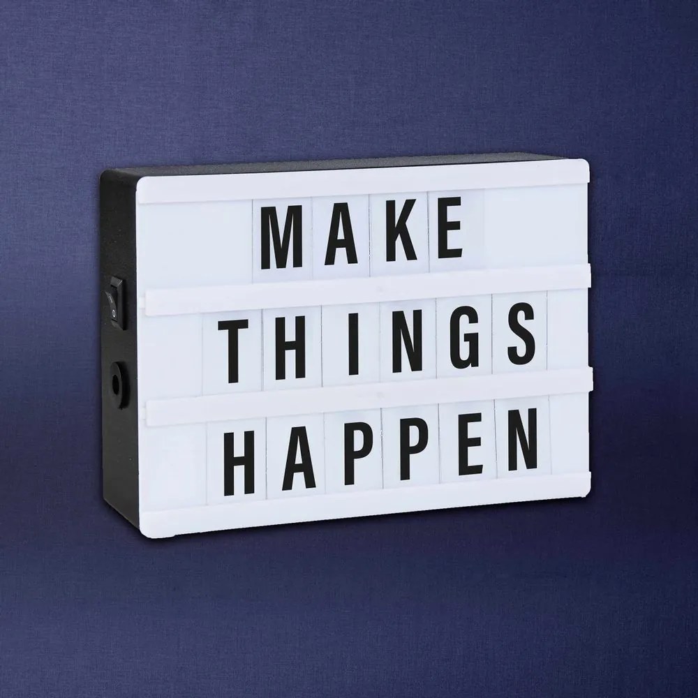 BLOCKBUSTER 15 x 11 cm világító doboz (A6)