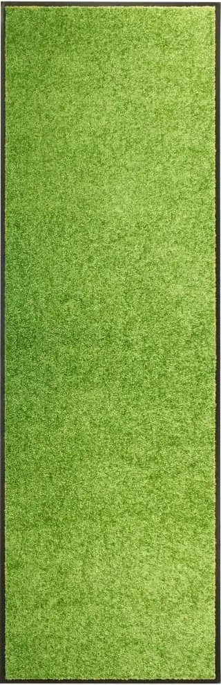 vidaXL zöld kimosható lábtörlő 60 x 180 cm