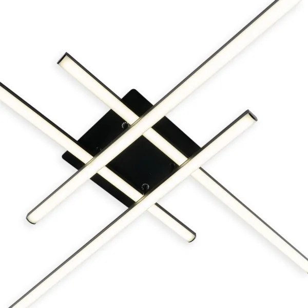 Brilagi - STRIPES LED mennyezeti lámpatest LED/37W/230V fekete