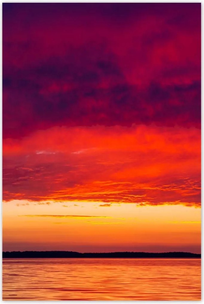 Poszterek 80x120 Naplemente Felhők