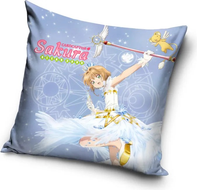 Cardcaptor Sakura Magic párnahuzat 40x40 cm Velúr
