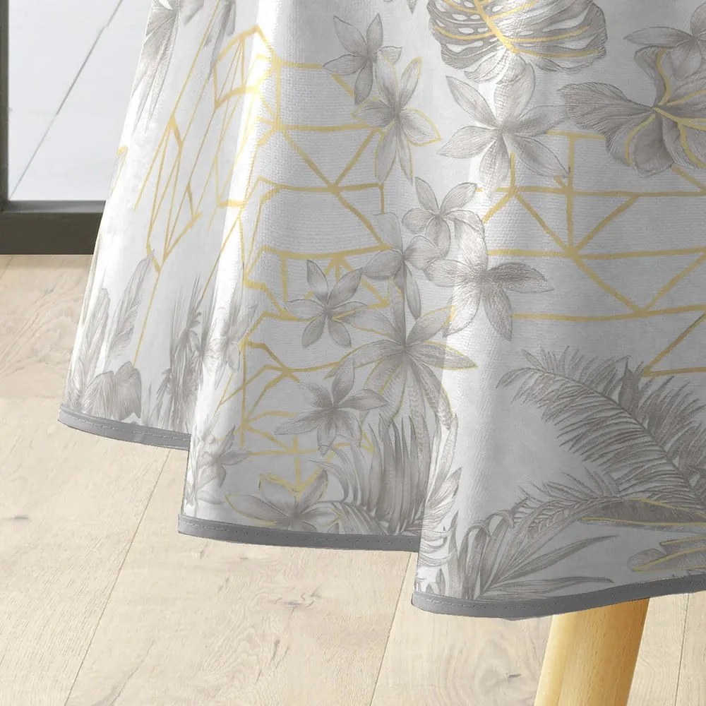 Lemosható asztalterítő ø 160 cm Coconut – douceur d'intérieur