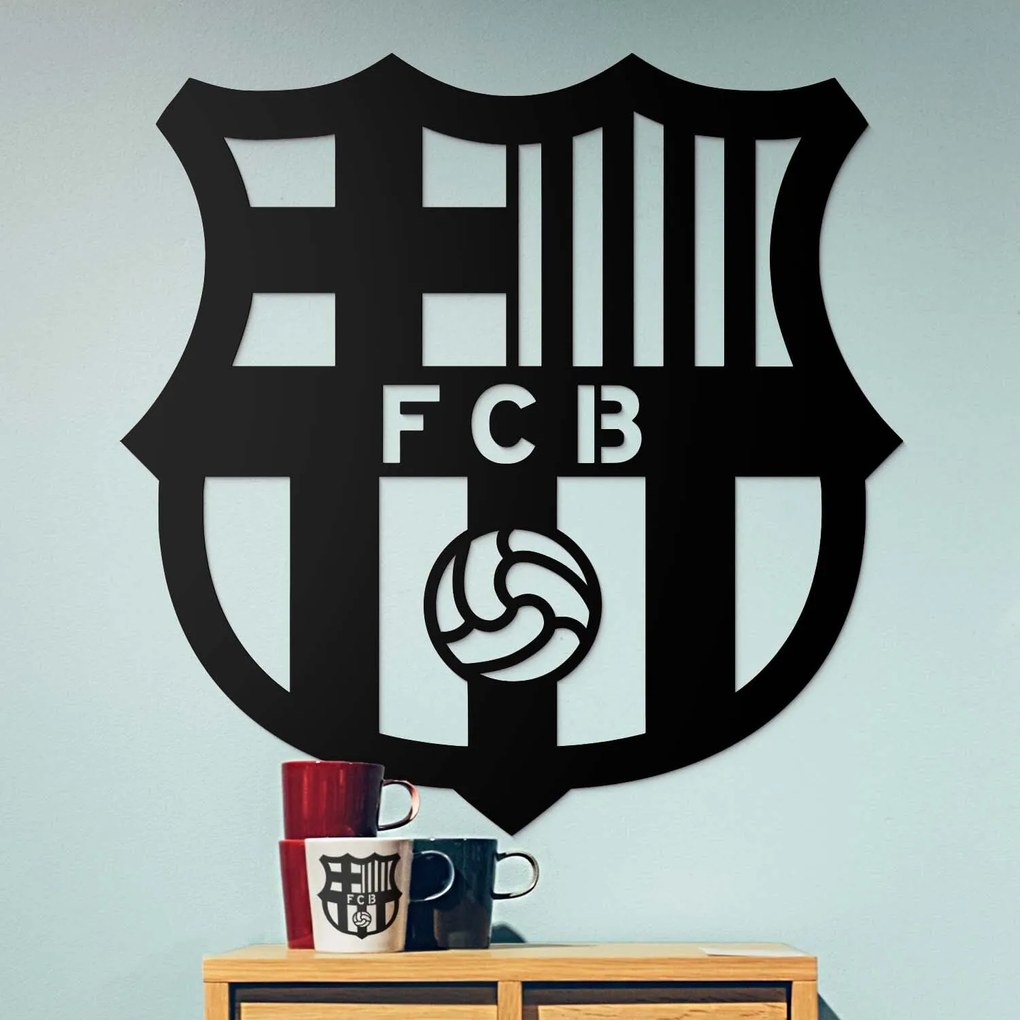 DUBLEZ | Fából készült logó - FC Barcelona | Fali kép