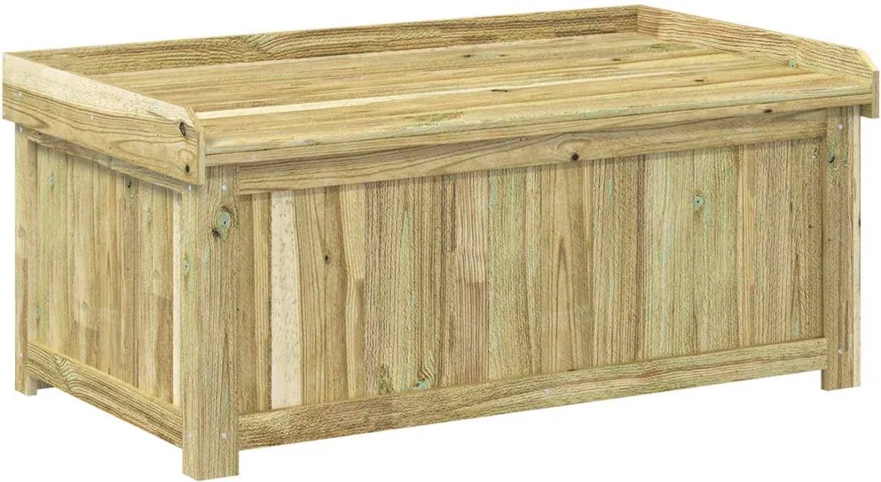vidaXL Kinti párna tároló Impregnált Fenyőfa 104 x 60 x 47 cm
