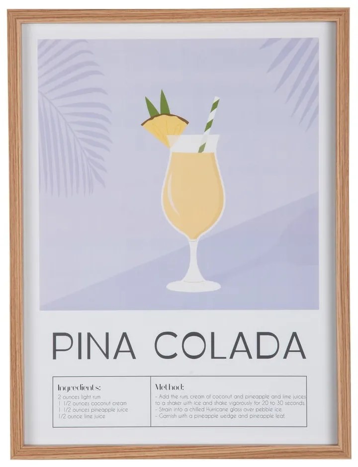 Kép 31,5x41,5 cm Pina Colada – PT LIVING