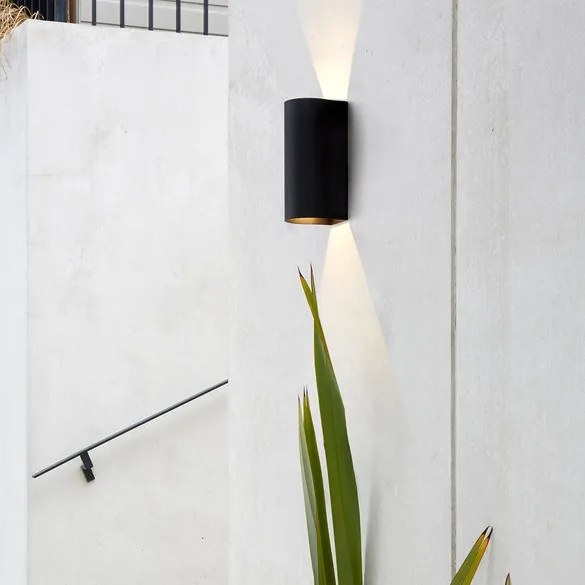 ASTRO LIGHTING 1384005 DUNBAR Modern Kültéri Fali Lámpa Fekete LED IP65