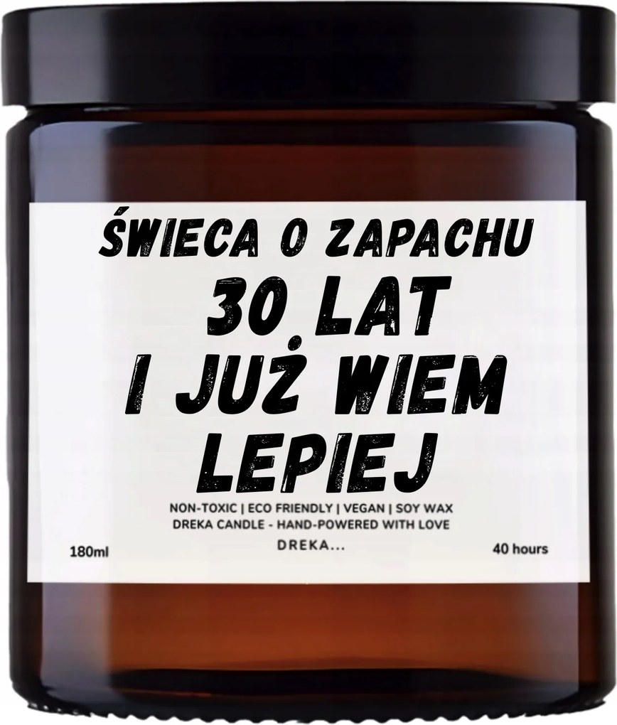 Gyertya Ajándék Barátnőnek 30 Éves És Már Jobban Tudom 40H