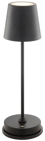 Brilliant - LED dimmelhető újratölthető érintésvezérelt asztali lámpa ELORA LED/2,5W/5V 2700K IP44 fekete