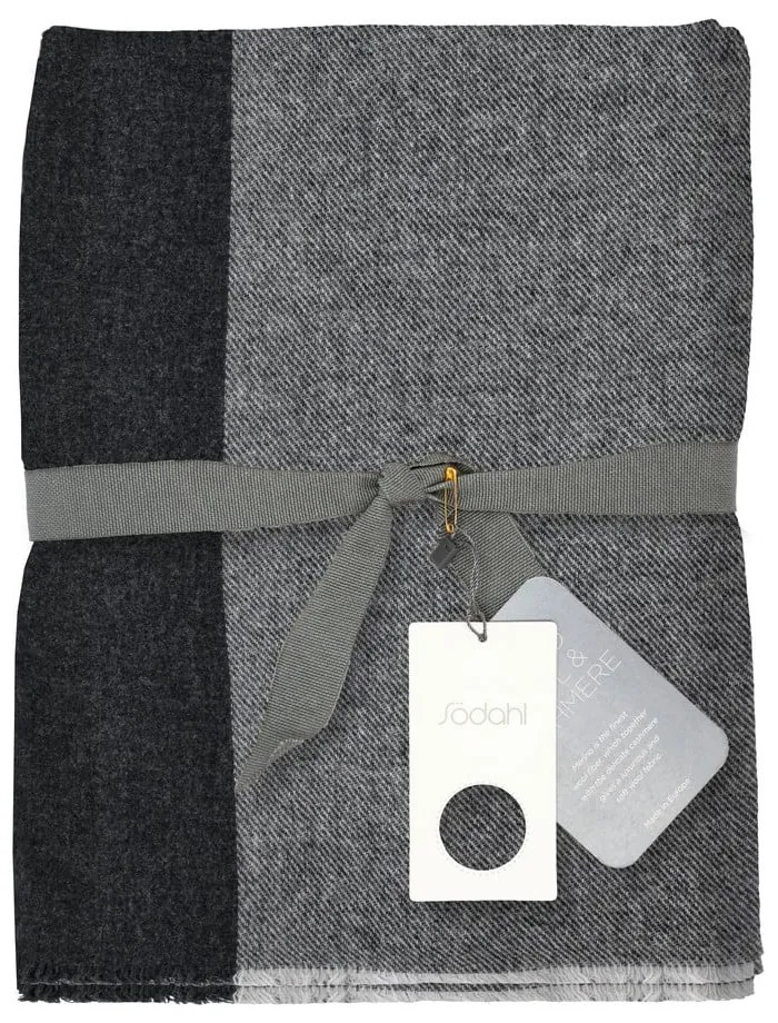 Szürke gyapjú takaró 130x200 cm Merino – Södahl