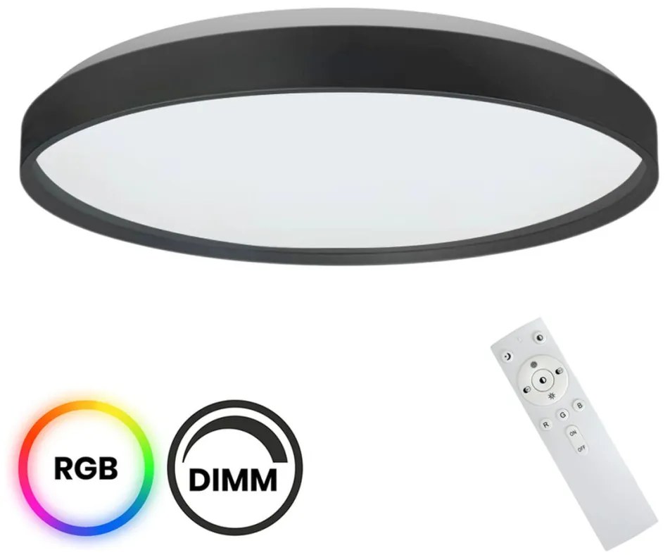 MILAGRO ML9965 RINGO Ufo Lámpa Fekete LED IP20