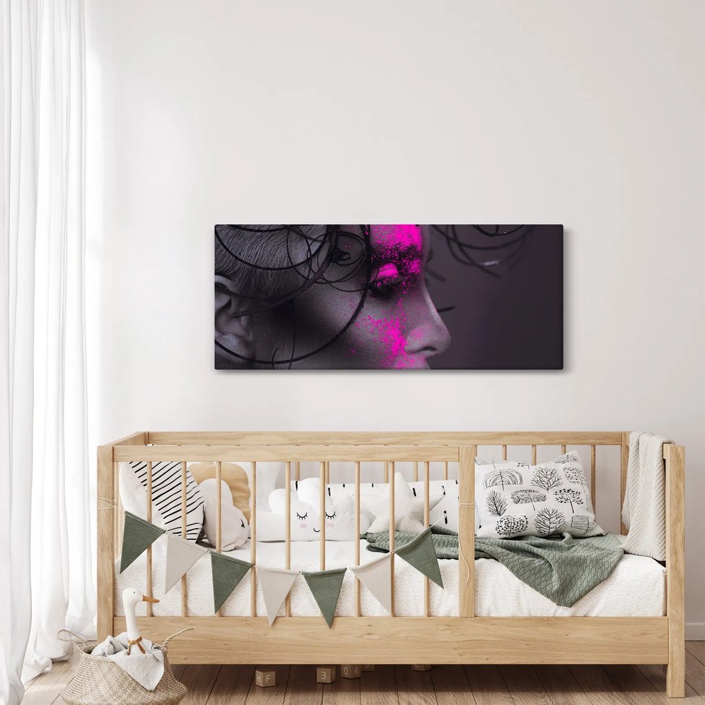 Egy nő képe (120x50 cm)