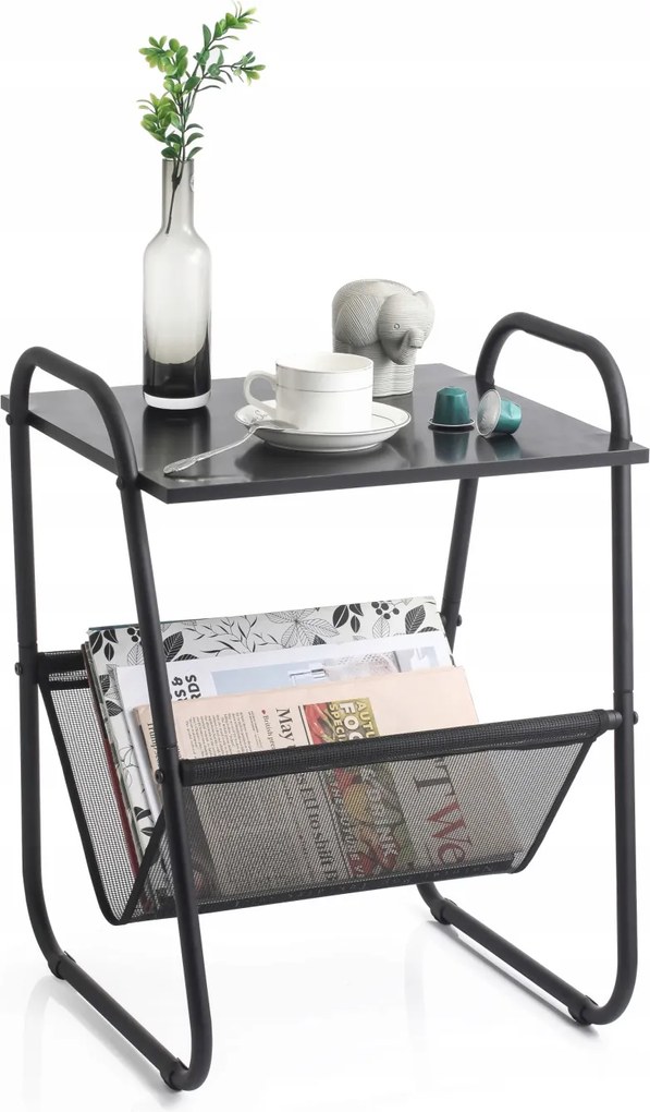 Kerek puff fa lábakkal 30 x 28 cm