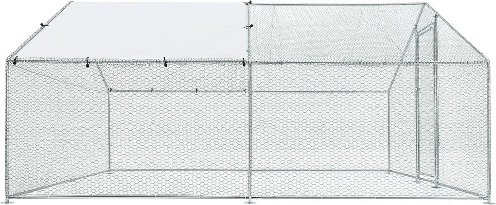 Juskys Kültéri tyúkól - 3x4x2 m