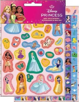Disney Hercegnők Spring 600 darabos matrica szett