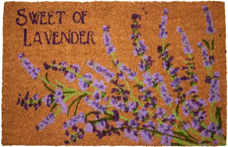 Levendula édes lábtörlő