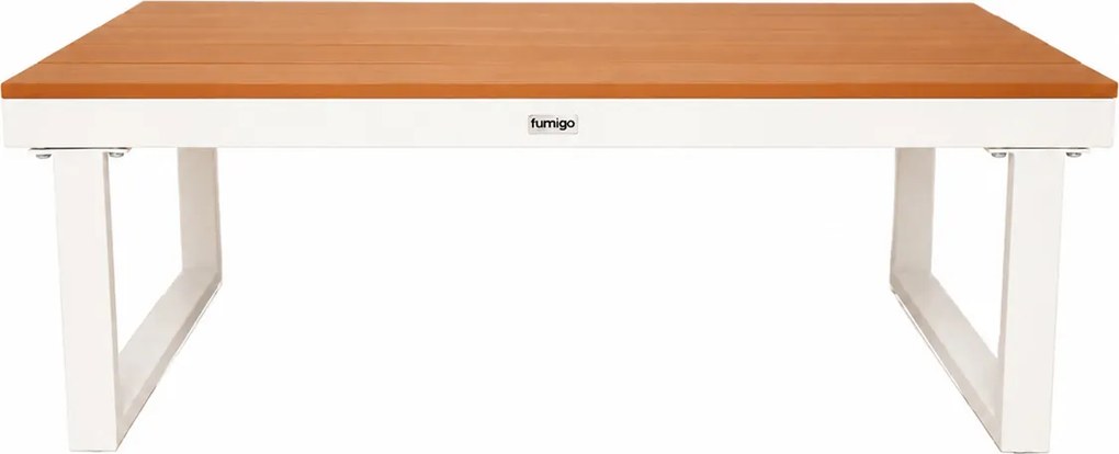 Furnigo Kerti fém szett Malaga - fehér/antracit párnákkal