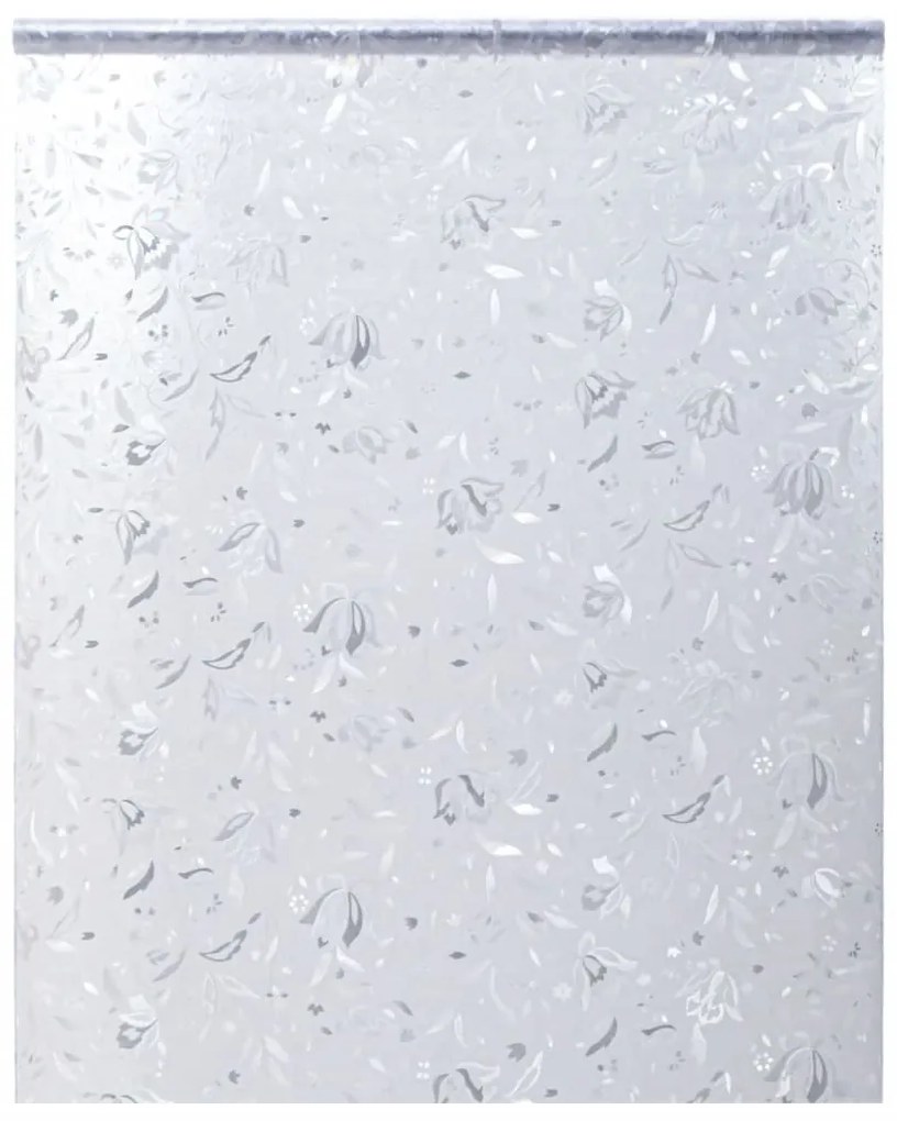 matt virágminta PVC ablakfólia 60 x 500 cm