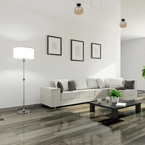 Mennyezeti lámpa SOFIA 1xE27/60W/230V barna