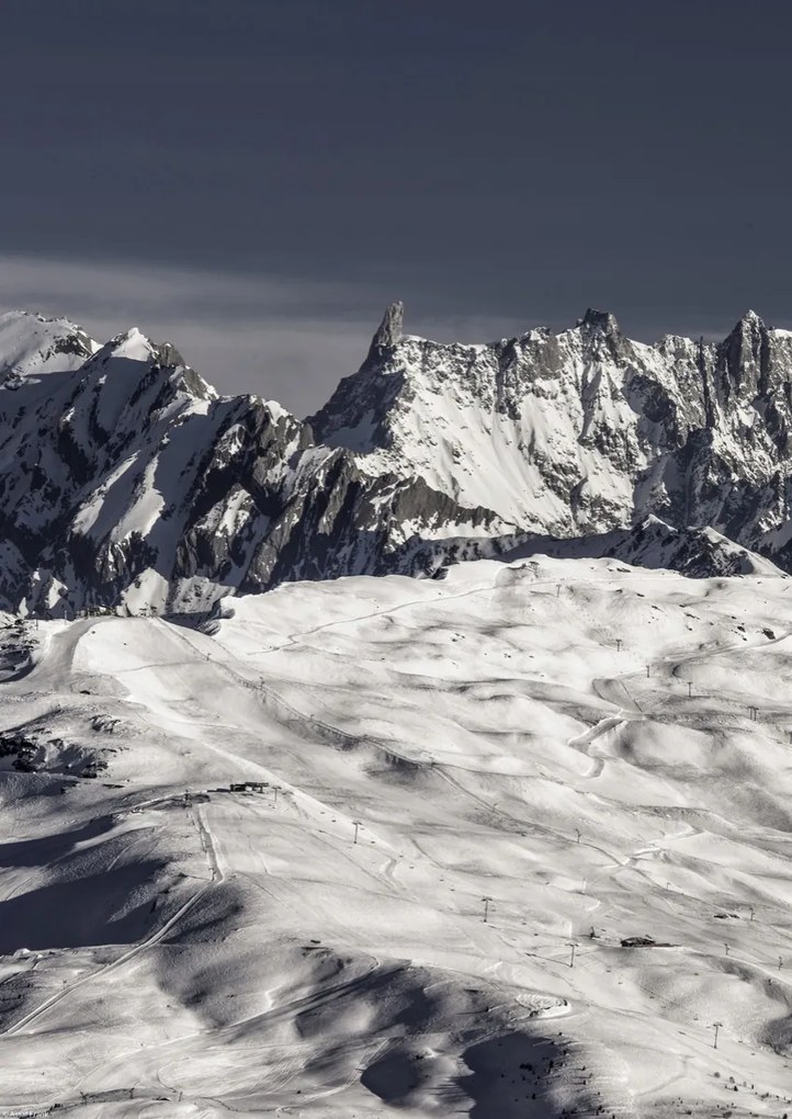 Poszter 29,7x42cm Alpok, Mont Blanc 2, Assaf Frank