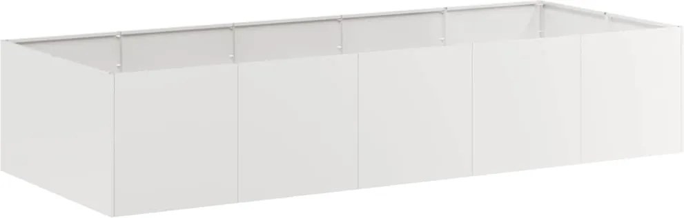 vidaXL rozsdamentes acélból növénytartó 200x80x40 cm