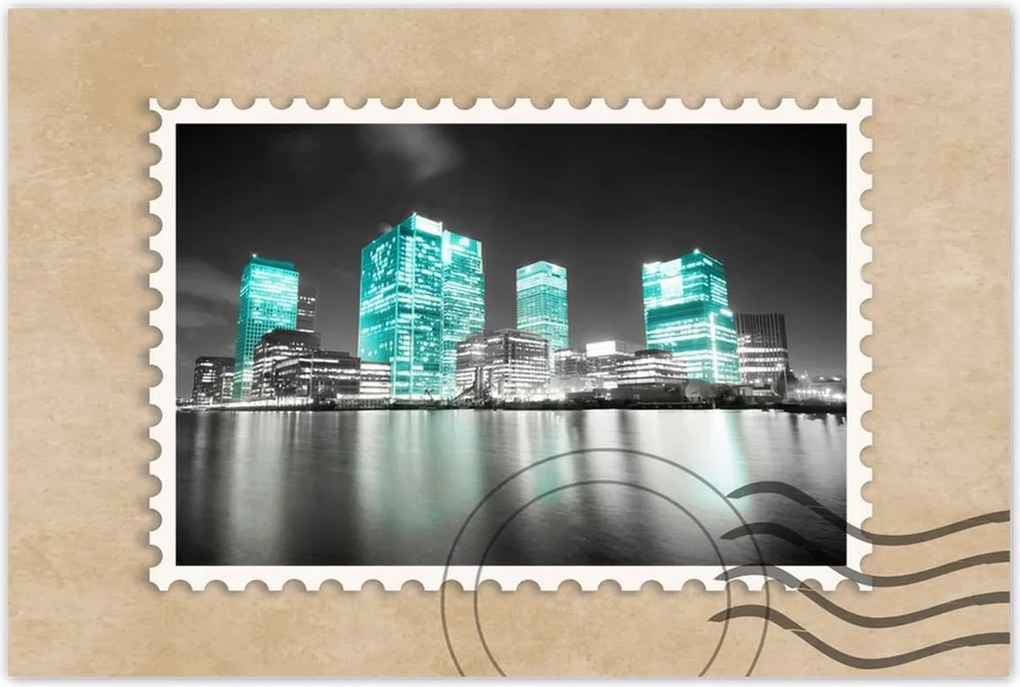 Poszterek 90x60 Fekete-fehér fotó Anglia