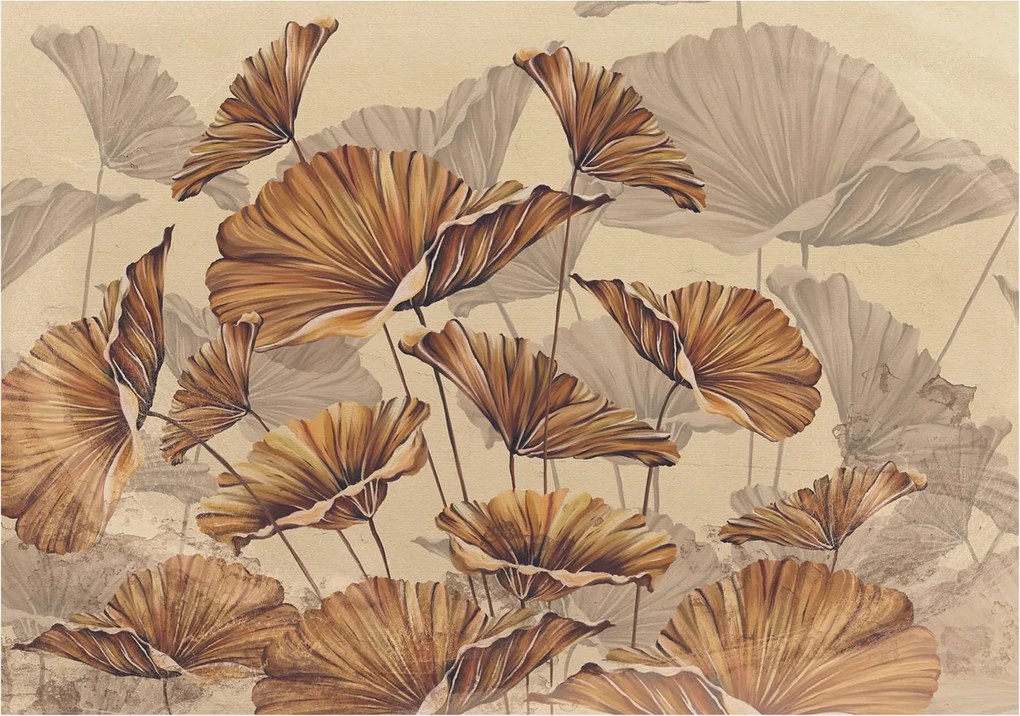 Flizelin Dekoratív fotótapéta Hálószobába Őszi elegancia 208x146