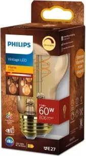 LED dimmelhető izzó VINTAGE Philips A60 E27/7,3W/230V 2200K