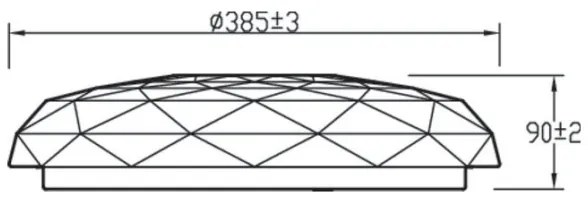 Philips TOBA LED 23W 230V állítható mennyezeti lámpa 2700-6500K + DO